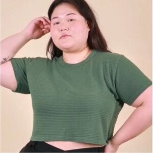 Big Bud Press Honeycomb Crop Tee